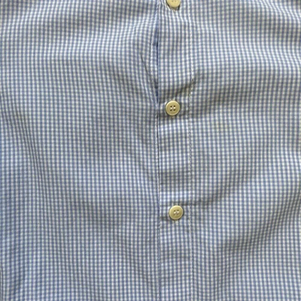 Gianfranco Ferre Boys Button Up Shirt Check Size 4